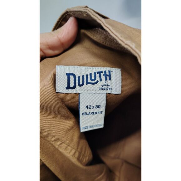 NWT Duluth Men's Flex Fire Hose Relaxed Fit Carpenter Pants 42x30 - Picture 4 of 10